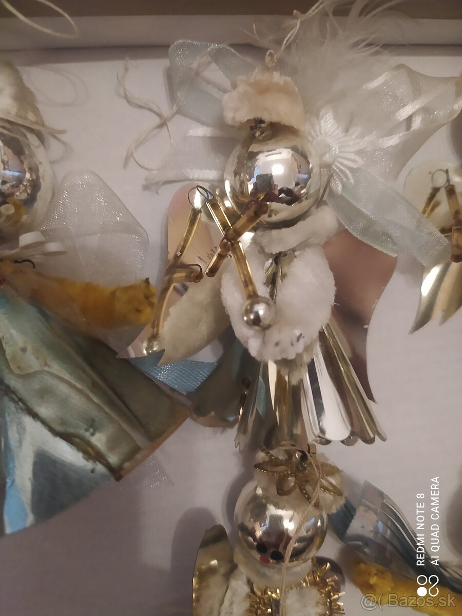 retro vianocne ozdoby , obrusy - vyber si - 19