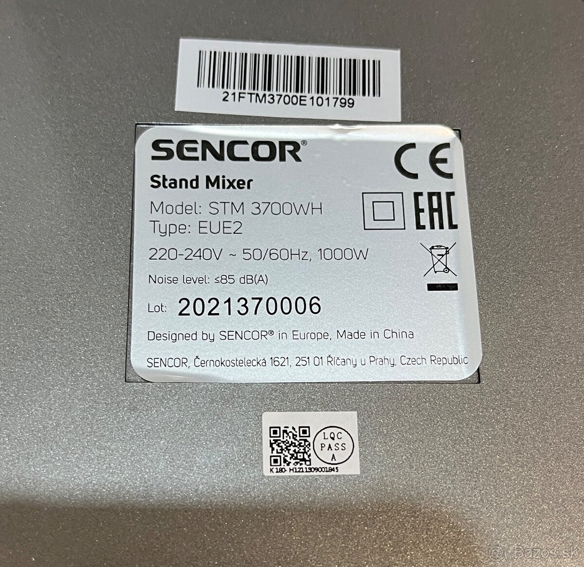 Sencor STM 3700WH 1000w kuchynský robot - 19