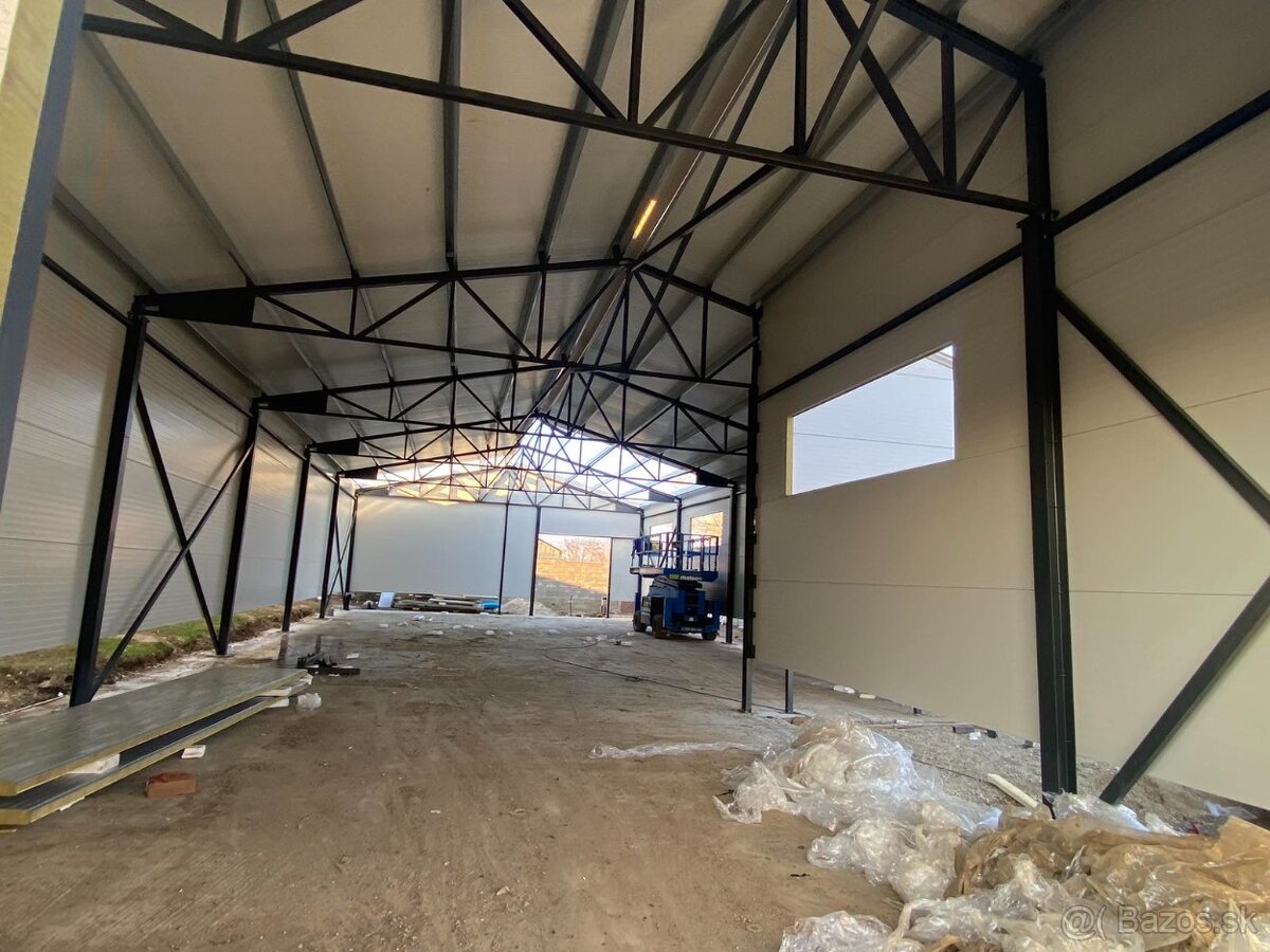 Konštrukcia haly 15x30x6m - 19