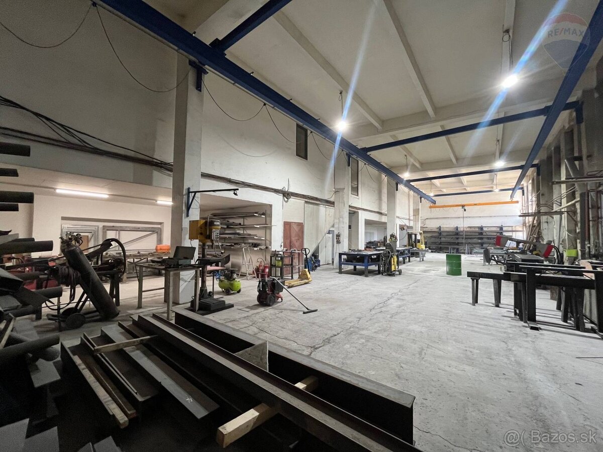 Prenájom hala kovovýroba Priemyselná časť Prievidza - 19