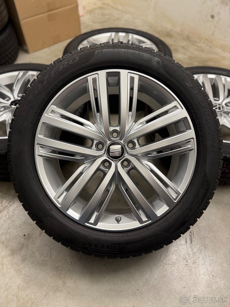 Zimná sada VW Auckland 5x112 R19 , 235/50/19 Tiguan, Kodiaq - 19