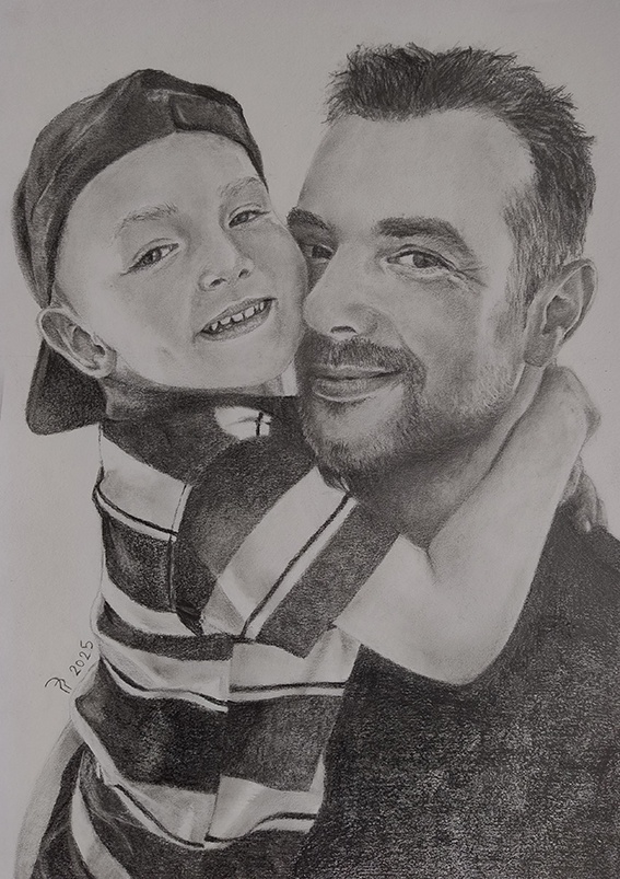 Kreslenie realistických portrétov - 19