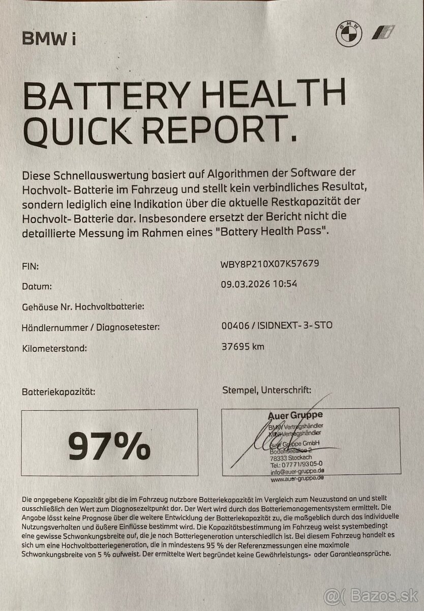 BMW i3 120 Ah 2022 - 19