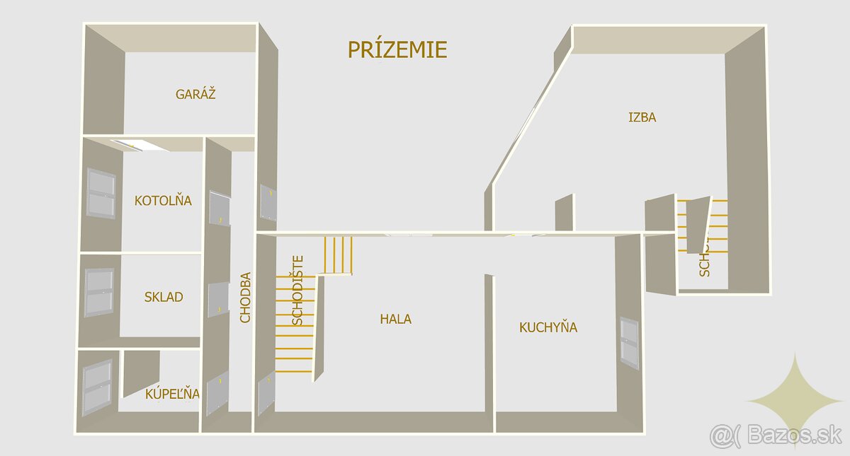 Na predaj rodinný dom v Lučenci v blízkosti parku a gymnázia - 19