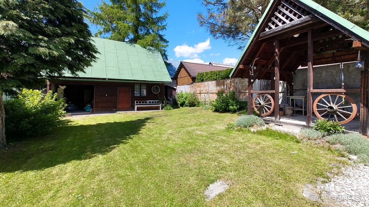 Zrekonštruovaná drevenica pod Kráľovou hoľou, pozemok 457 m2 - 19