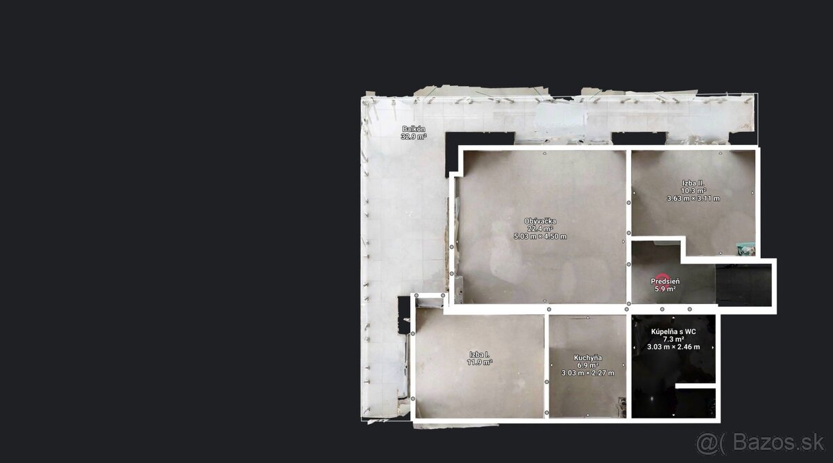 PINK Reality Nádherné 3 izbové byty v modernom projekte R Ce - 19