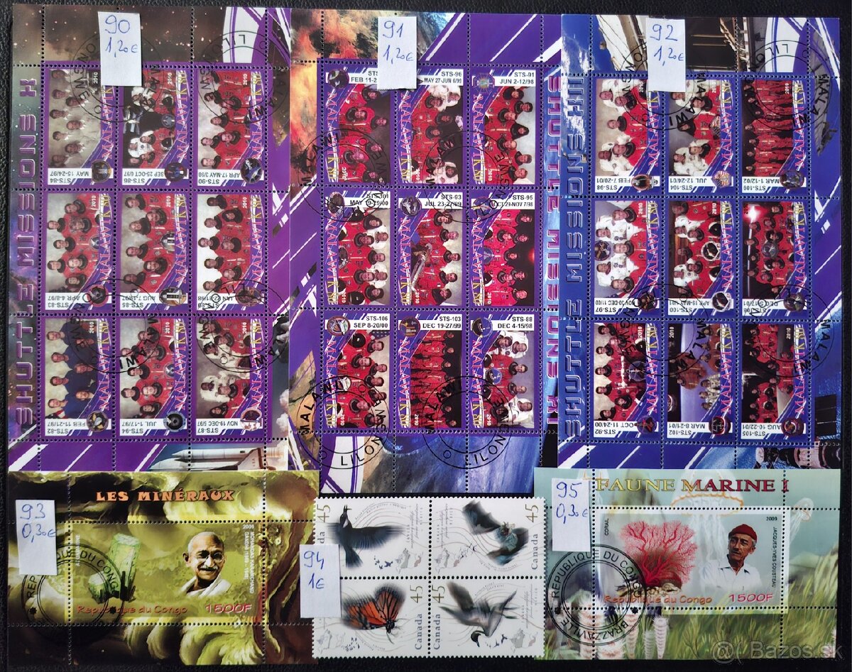 Postove znamky Mix 18 (99poloziek) - 19