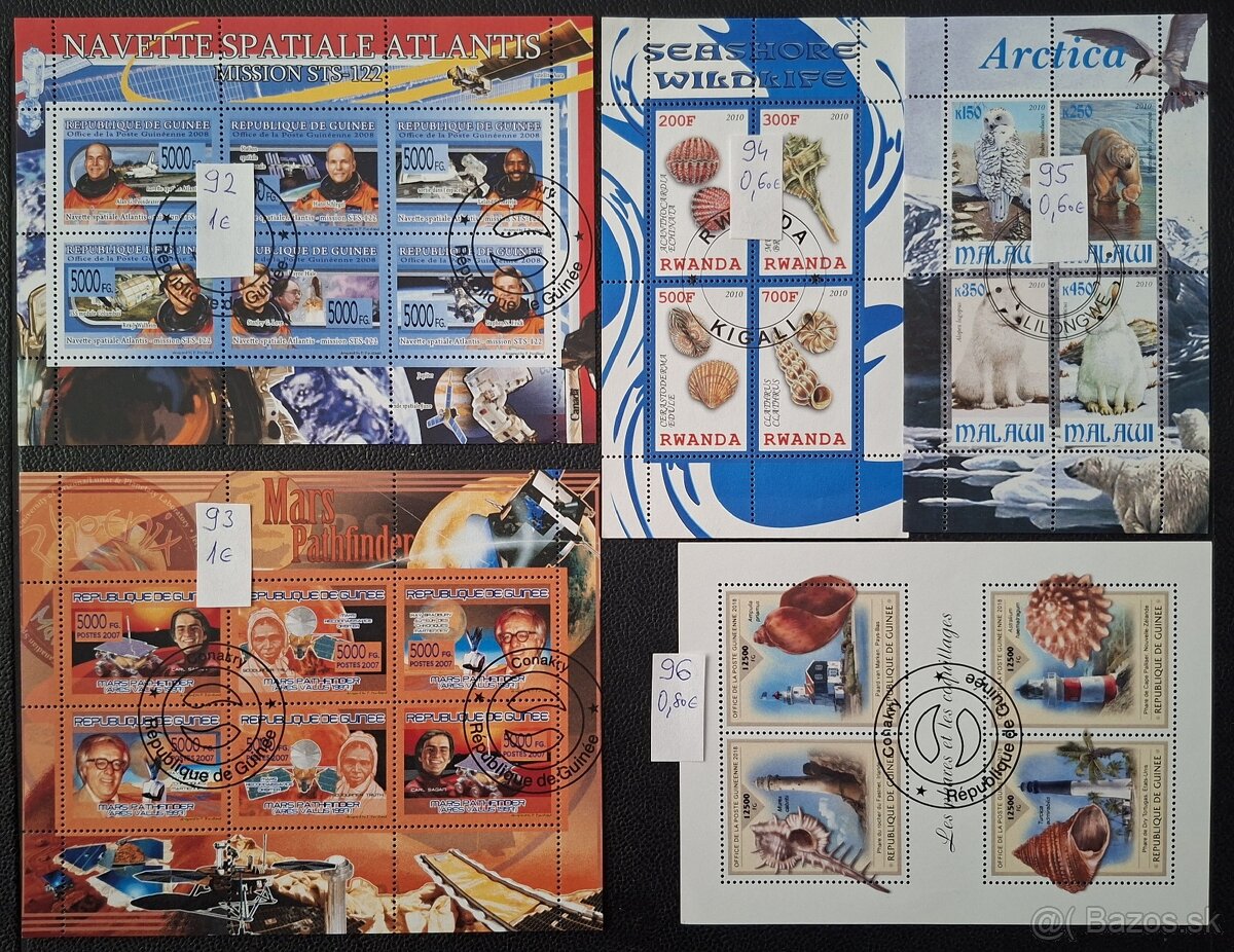 Postove znamky Mix 19 (102poloziek) - 19