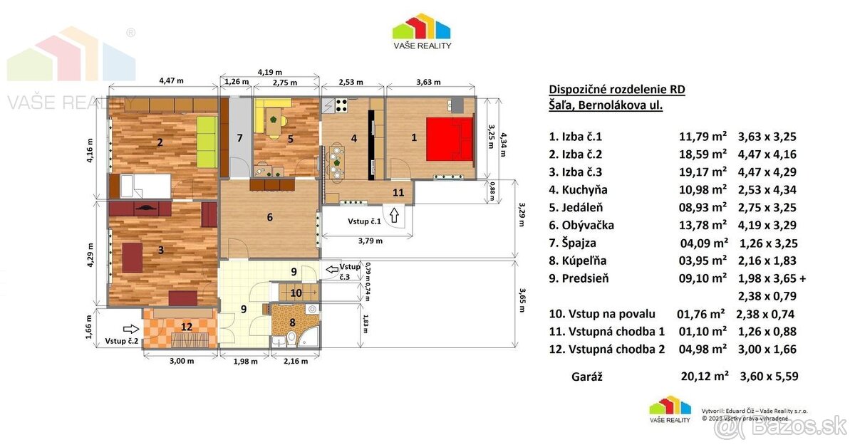 Priestranný rodinný dom s veľkým pozemkom 1454 m2, Bernoláko - 19