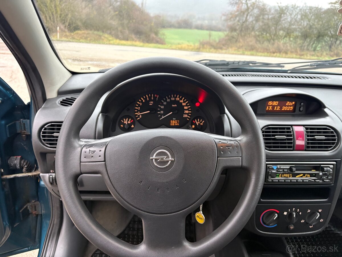 Opel Corsa C 1.0 12V benzín nová STK - 19