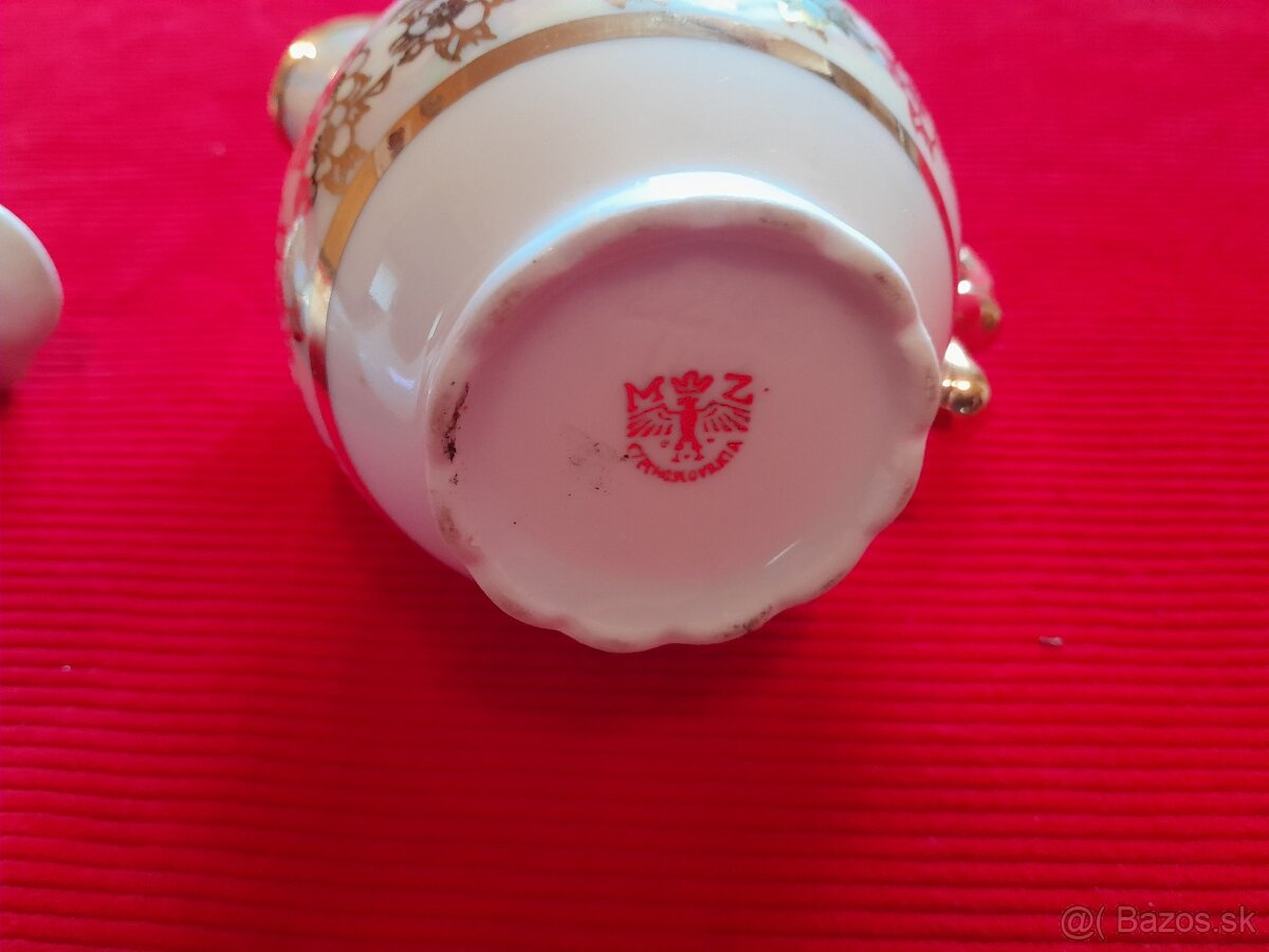 Čajový a kávový servis Tri grácie KAHLA GDR. - 19