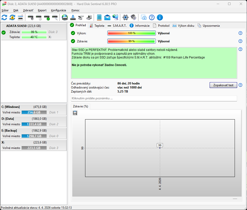 HDD & SSD, M.2 SATA & NVMe, mSATA disky - 19