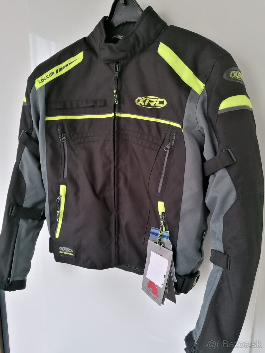 XRC bunda NOVÁ veľ. M/50 Black/Grey/Fluo - 19