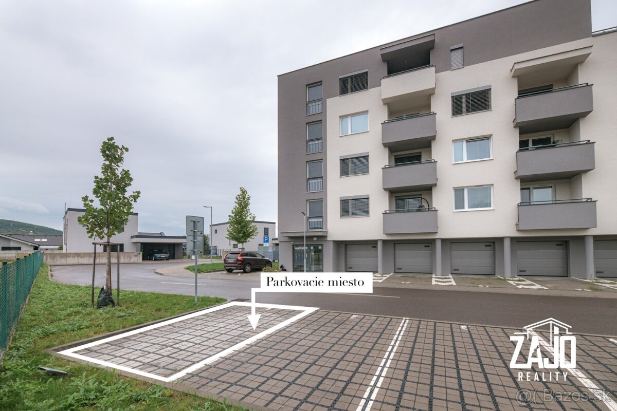 Prenájom - 2-izb. byt v novostavbe, parkovanie, Na Pažiti - 19