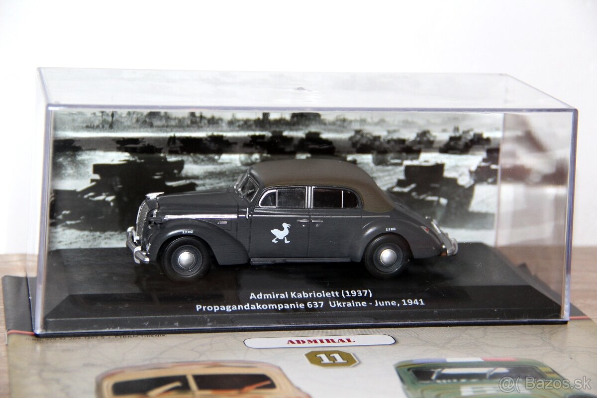 Vojenské Automobily 2. sv. vojny DeAgostini 1:43 - 19