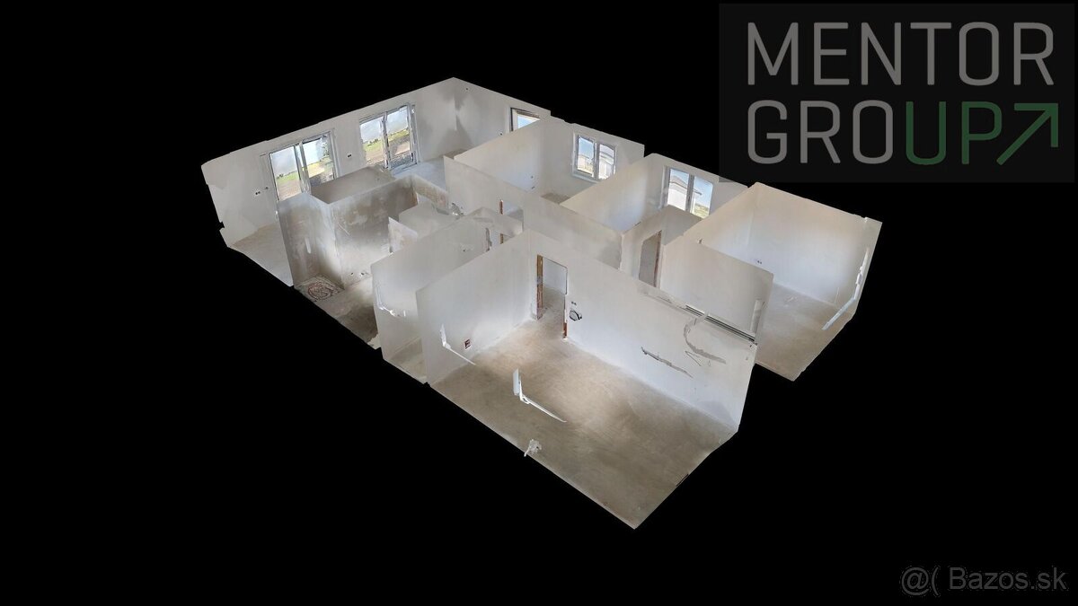 VR 360: Novostavba veľkého 4i bungalovu - holodomu s tepelný - 19