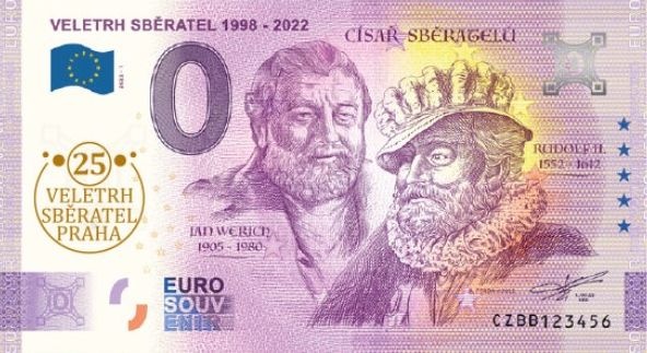 0 € / 0 euro souvenir bankovky - české - 19