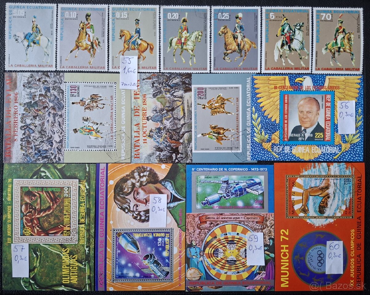 Postove znamky Mix 7 (66poloziek) - 19