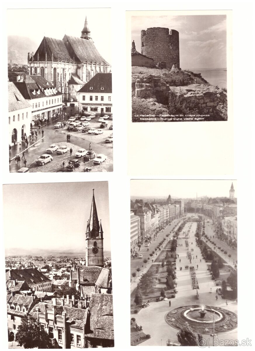 Pohľadnice Európa mix - 19