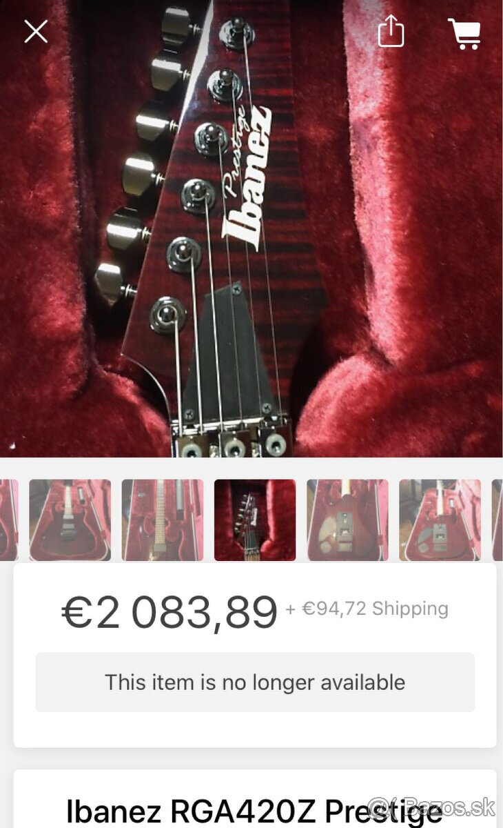 IBANEZ RGA420Z | RG550 Prestige - 19