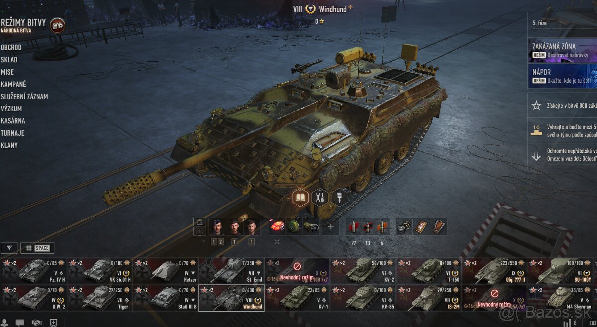 World of Tanks ucet - Wot - 50 eur - 19