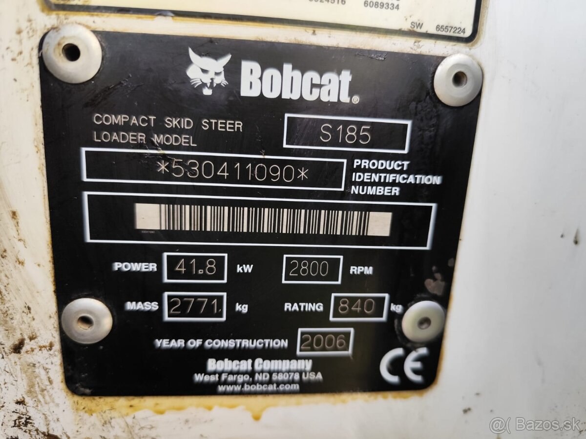 Nakladač Bobcat S185 + ŠPZ. - 19