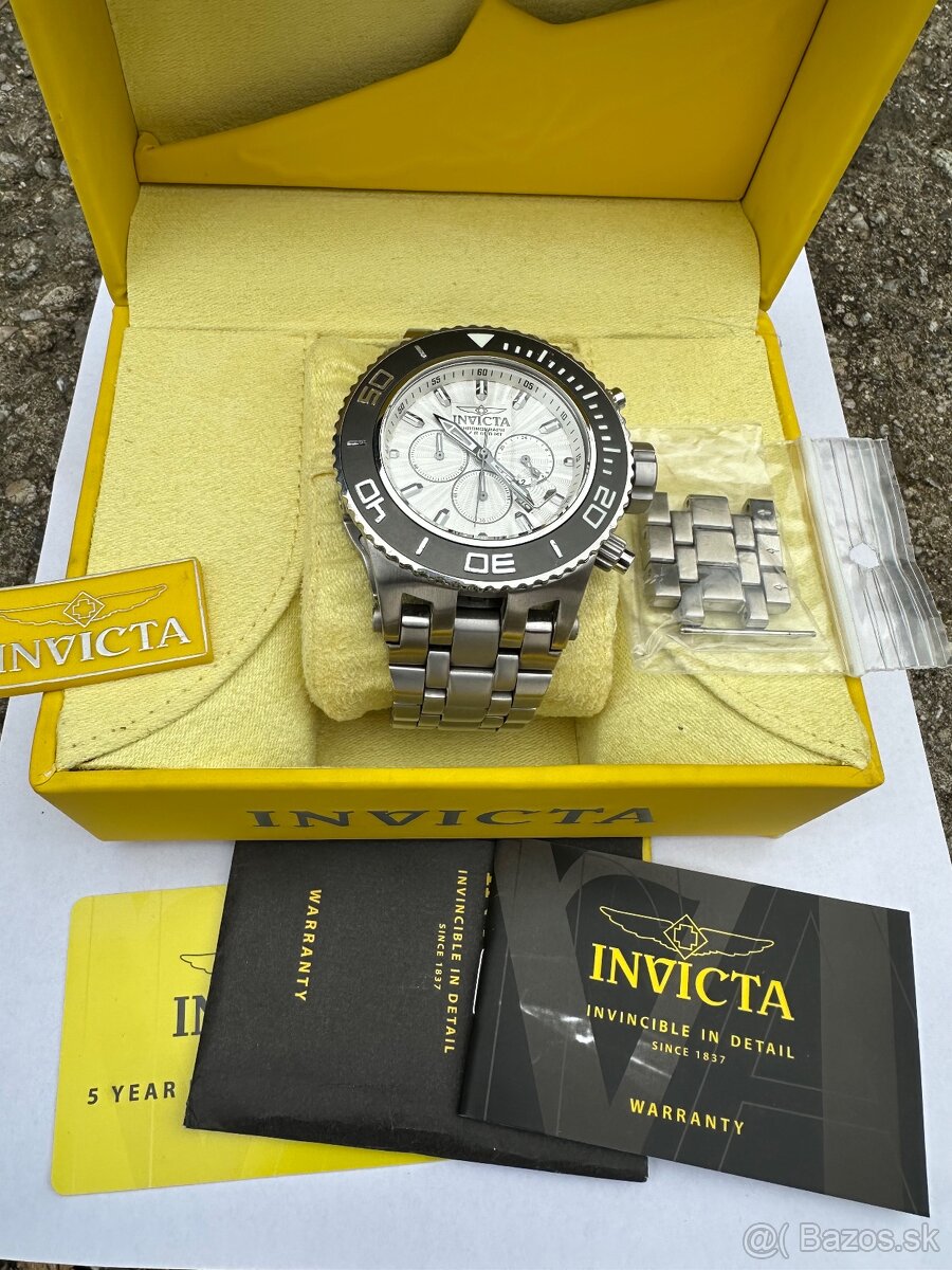 INVICTA SUBAQUA SILVER CHRONOGRAPH 23934 - 19