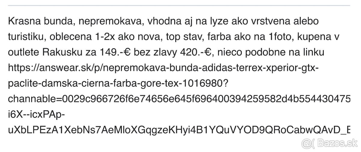 Adidas bunda Gore-tex M - 19