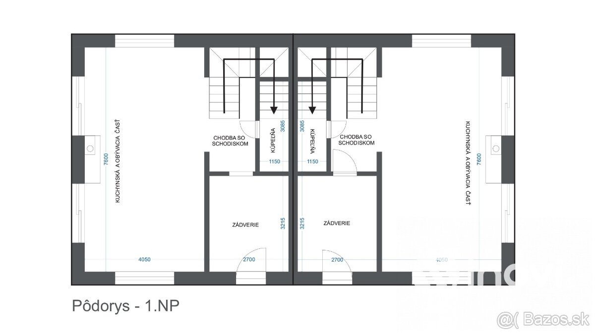 Novostavby rodinných dvojdomov - 19