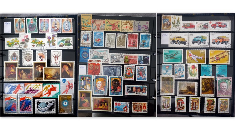 Predám poštové známky CCCP 1084 ks - 19