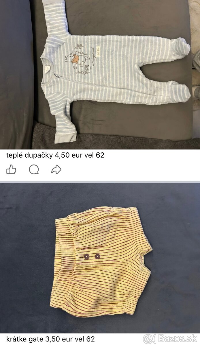 Predám oblecenie pre chlapca od 56-74 velkost - 19