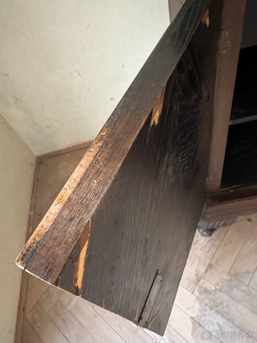 Starozitná komoda príborník - 19