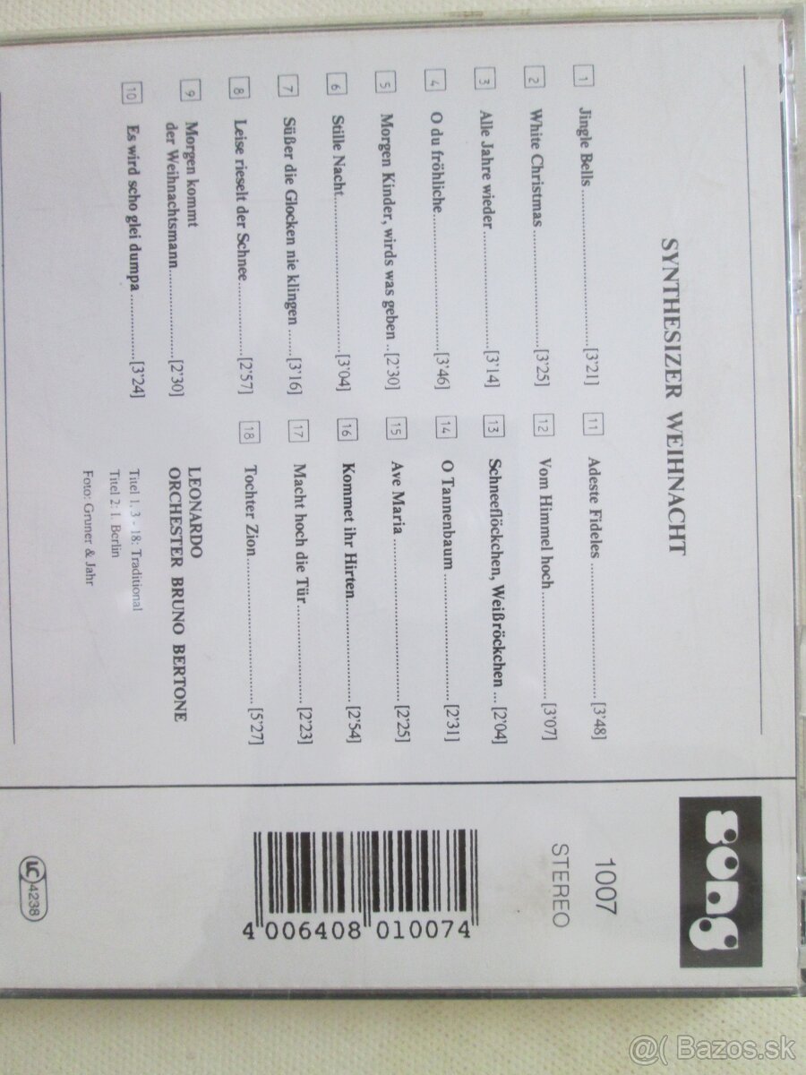 SYNTHESIZER INSTRUMENTAL MUSIC na CD - 19