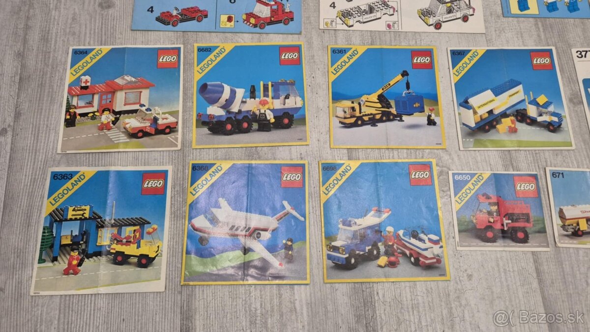 lego city 80. roky, vintage - 19