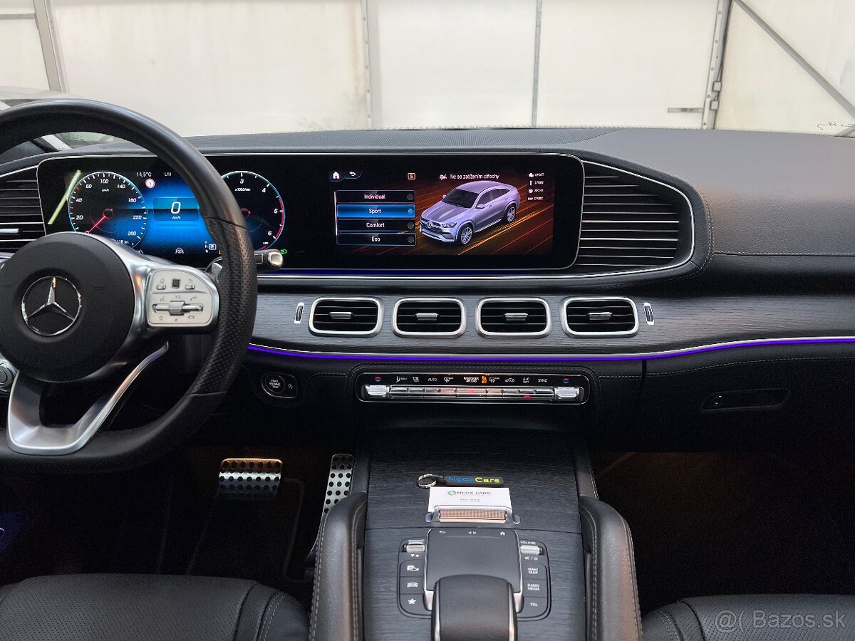 Mercedes Benz GLE 400d Coupe,243kW,4x4,AMG,Vzduch,LED,DPH - 19