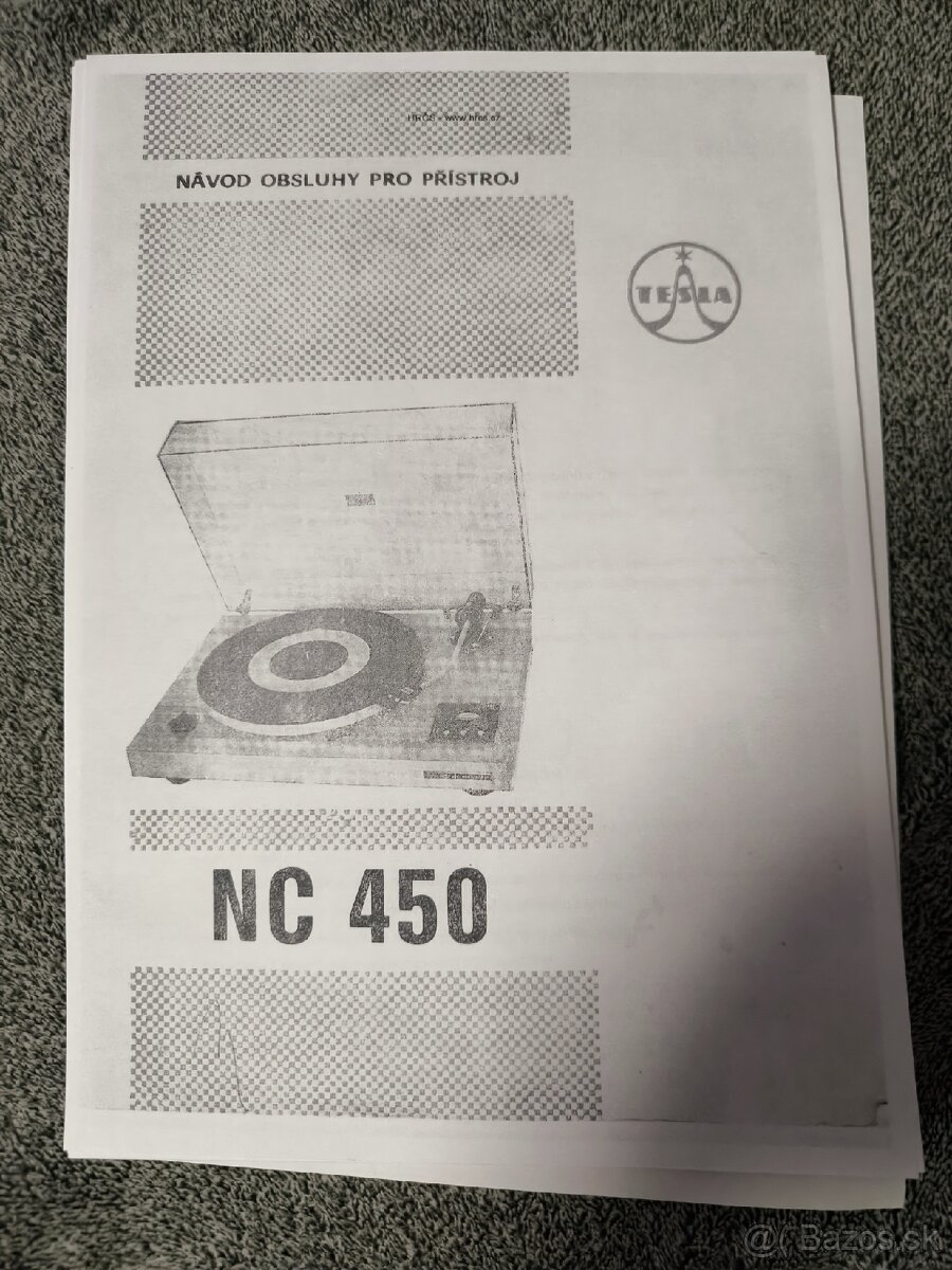 Tesla NC 450 elektronic + predzosilovač - 19