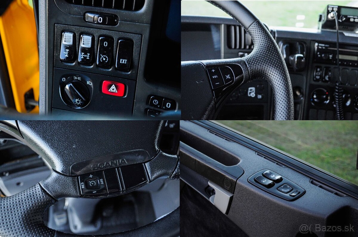 SCANIA P380 6X4 SKLÁPAČ / VYKLÁPAČ + HYDRAULICKÁ RUKA EURO4 - 19