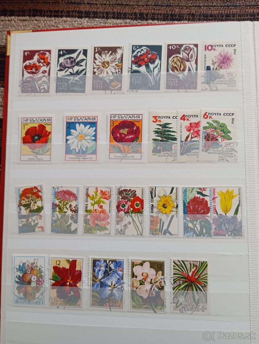 Album známok fauna a flóra. - 19