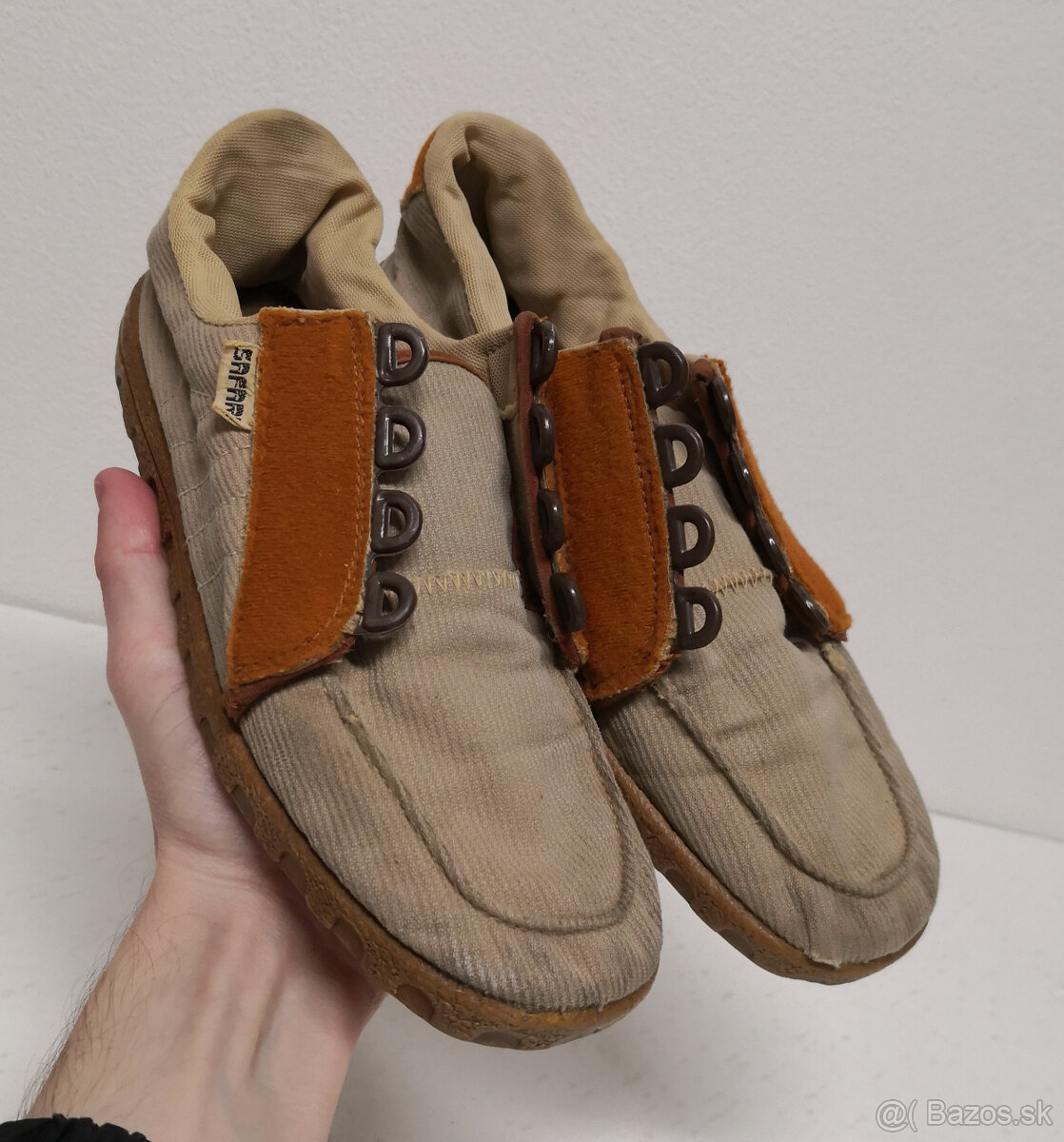 Starožitné Československe topánky Safari - 19