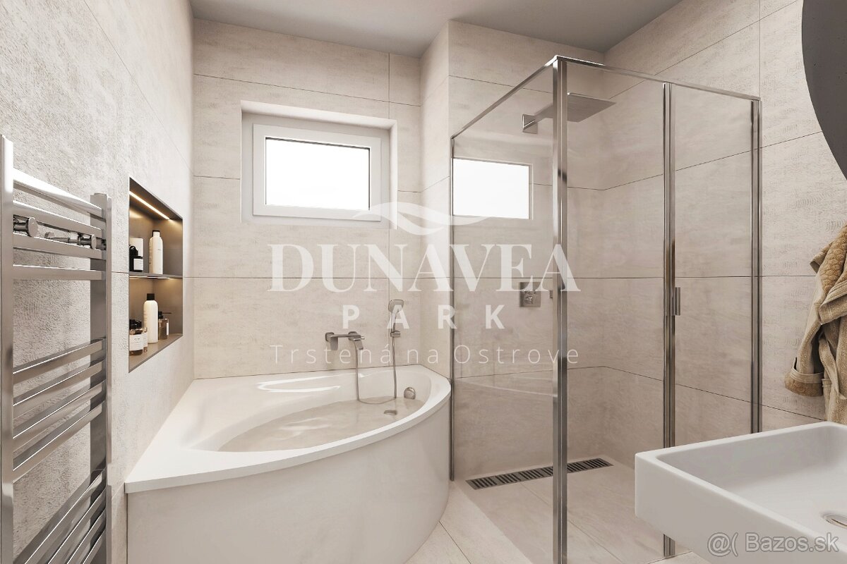 Veľký 3i byt+terasa+záhrada+2xparking,Trstená n/Ostrove,DS - 19