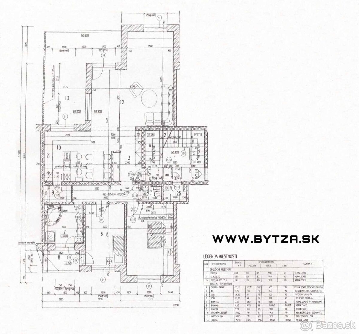 Luxusný 156,84m2 byt s krásnym výhľadom, Žilina-Hájik - 19