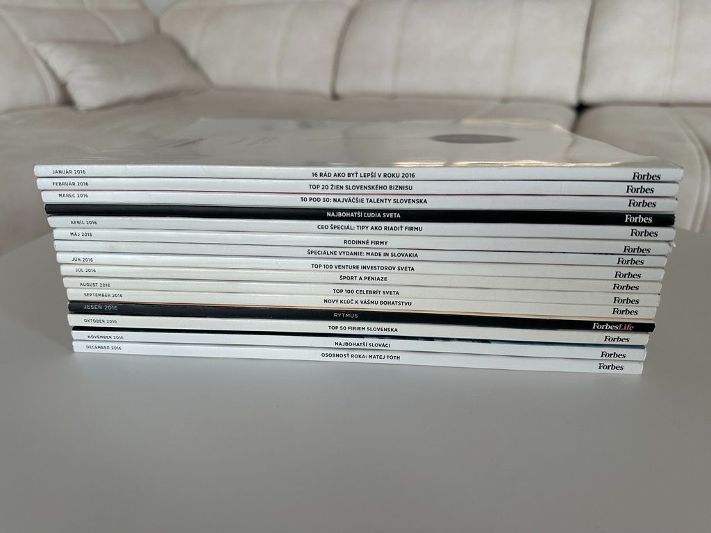 Forbes - viaceré kompletné ročníky - 19