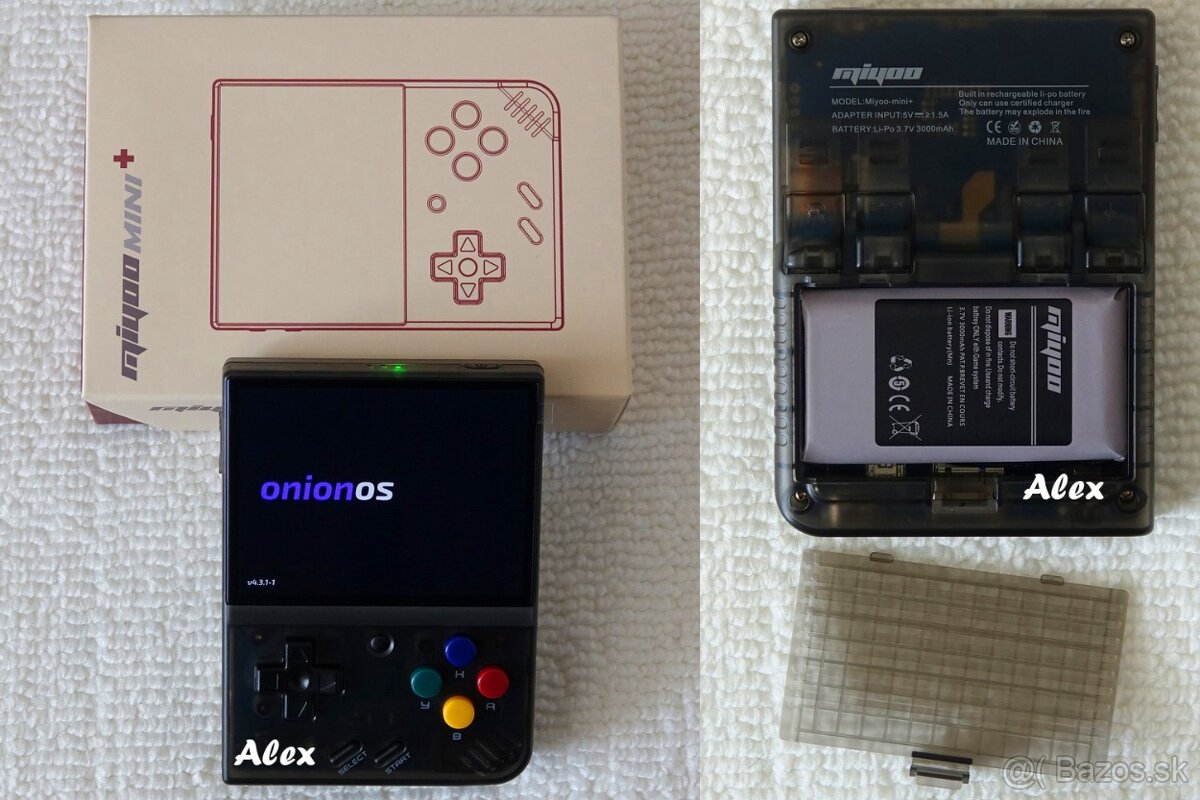 Nové MIYOO Mini Plus - EXTRA Game Boy, 60 tisíc hier, ONION - 19