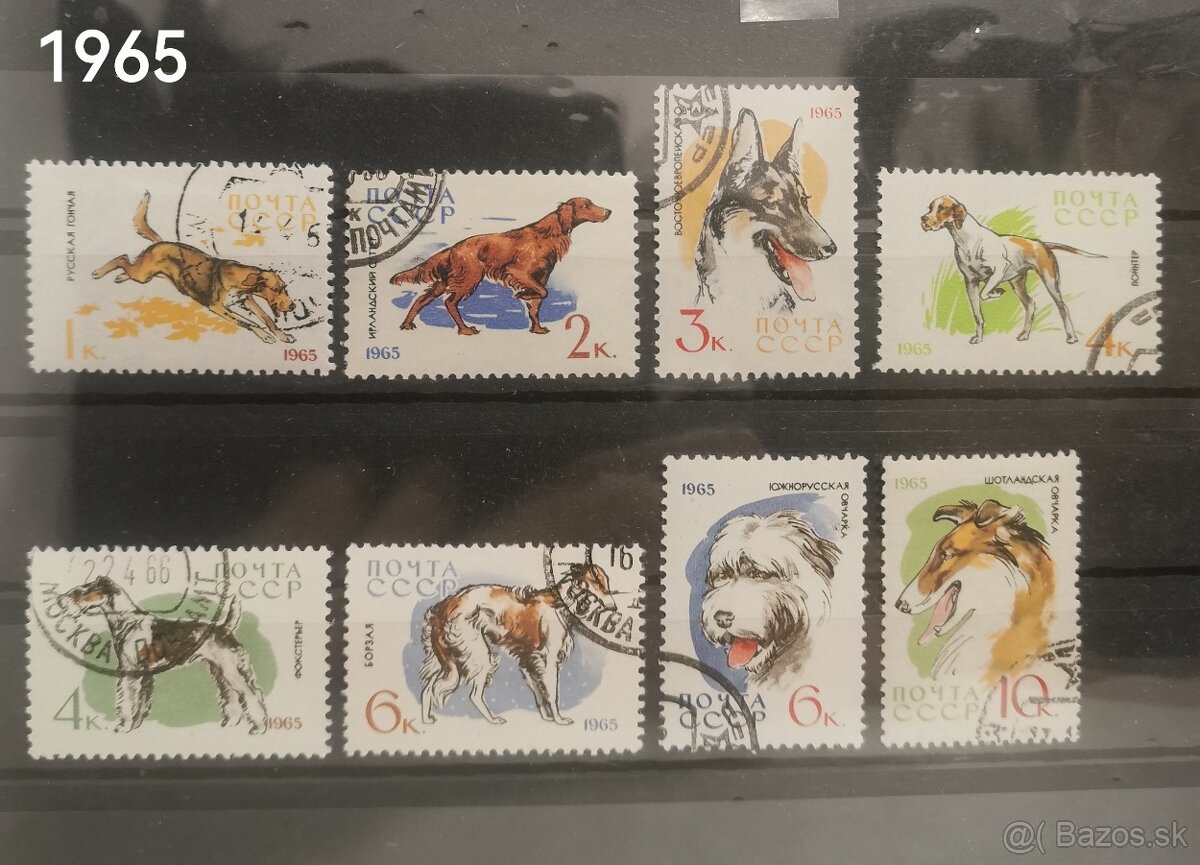 Predám poštové známky ZSSR - REZERVOVANÉ - 19