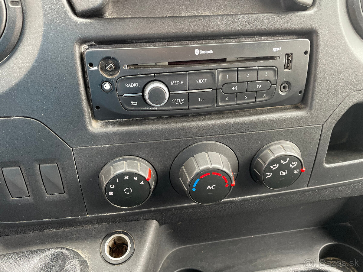 Renault Master 2.3 Dci, 92 kW, L3H2, 7 - miestne, DPH - 19