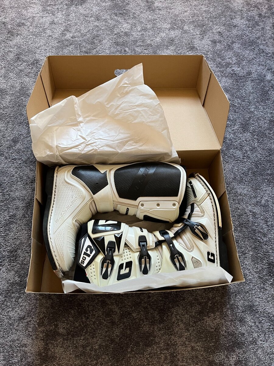 2x Mx enduro boty gaerne SG 12 - 19