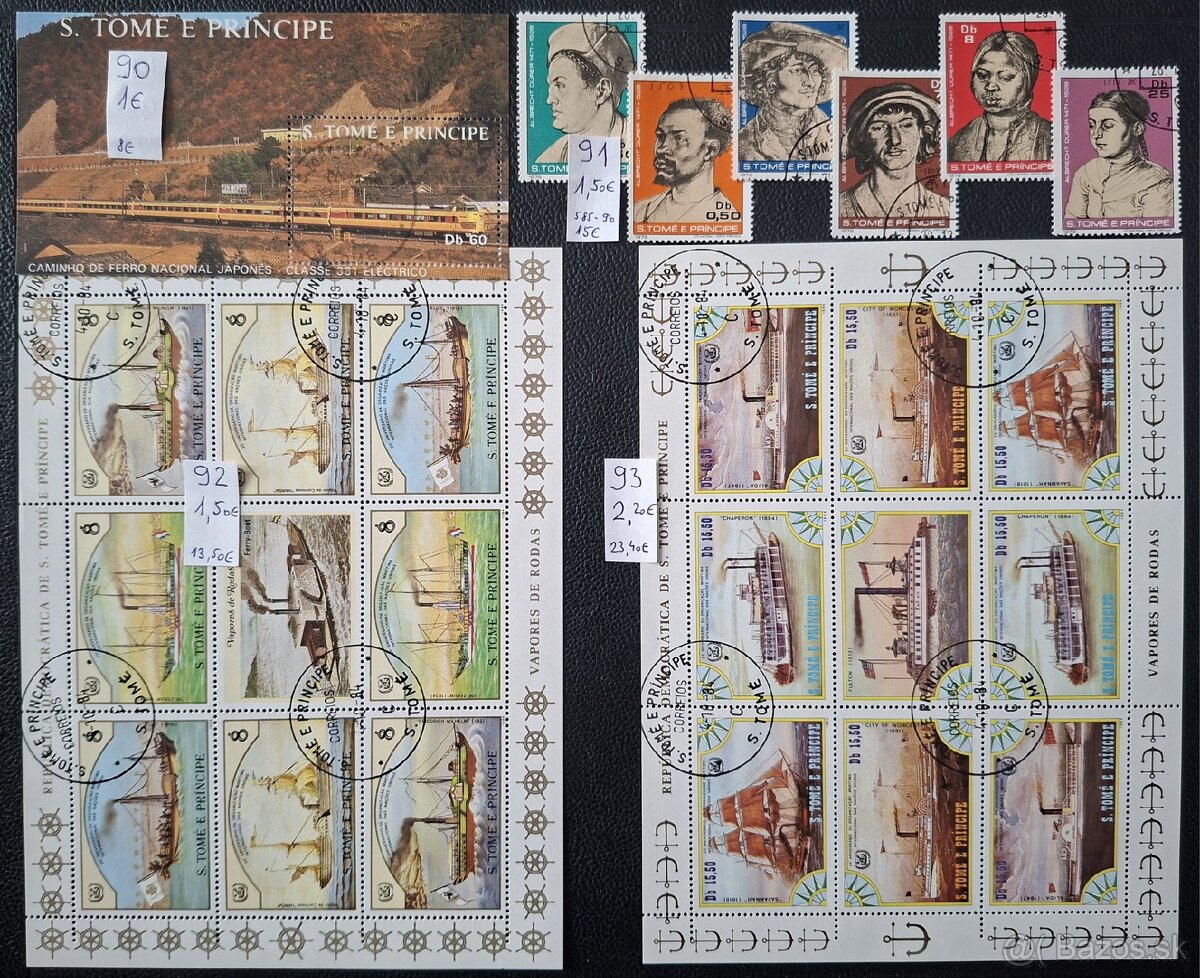 Postove znamky Mix 5 (99poloziek) - 19