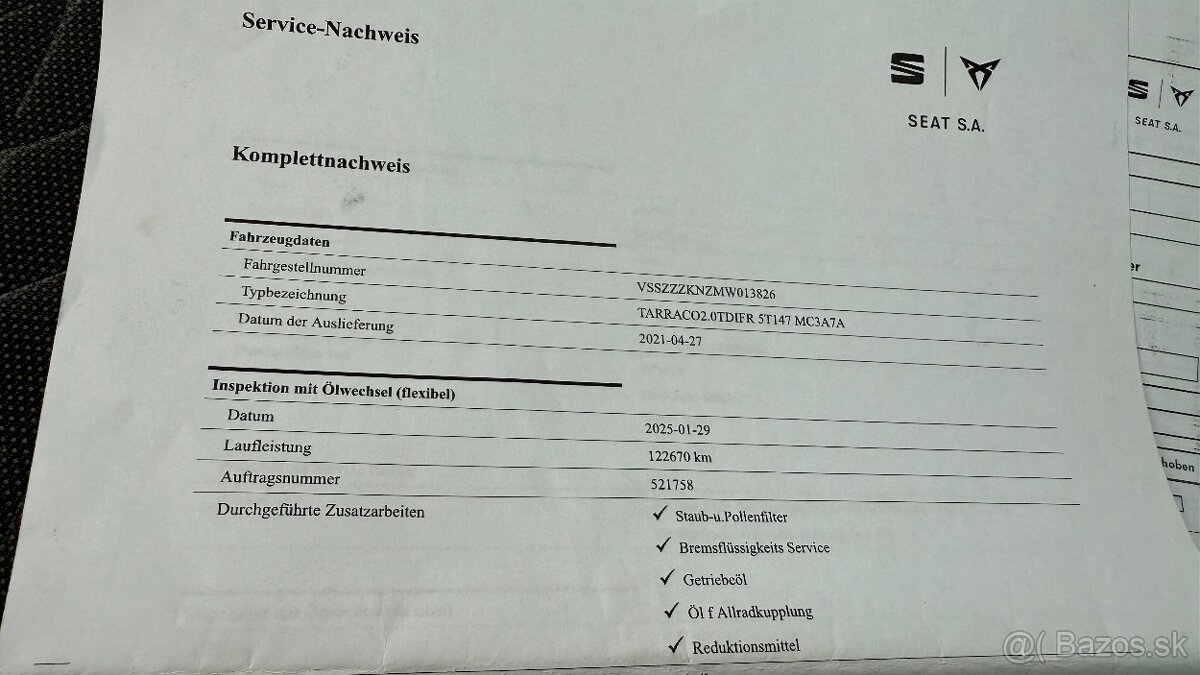 Seat Tarraco 2.0 TDI 200 FR 4Drive DSG - 19