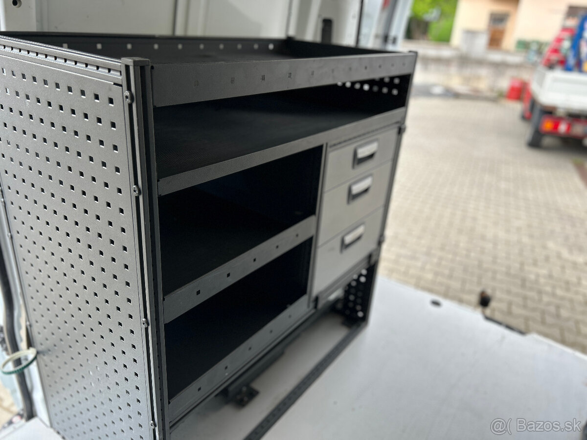 Ford Transit Custom, regálový systém Modulsystem, DPH - 19