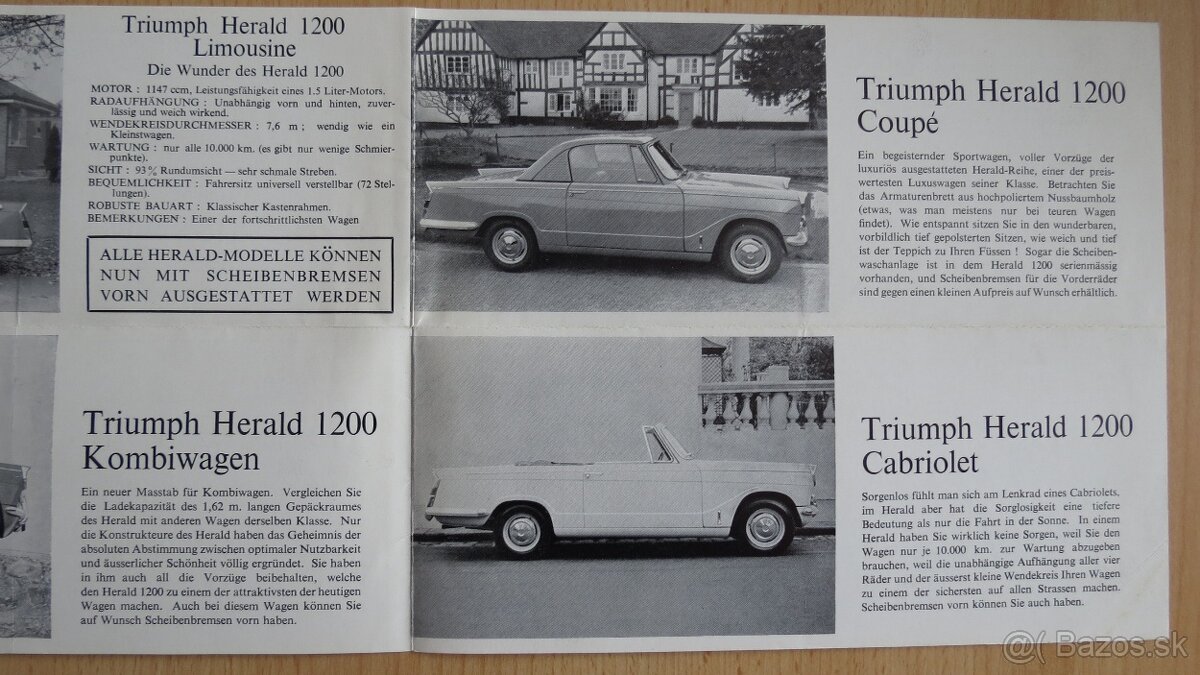Prospekty Rover, Triumph, TVR, Lotus - od 50. let. - 19